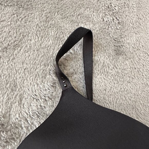 Victoria's Secret Bra 36D Biofit Demi Uplift Underwire Black - Picture 2 of 4